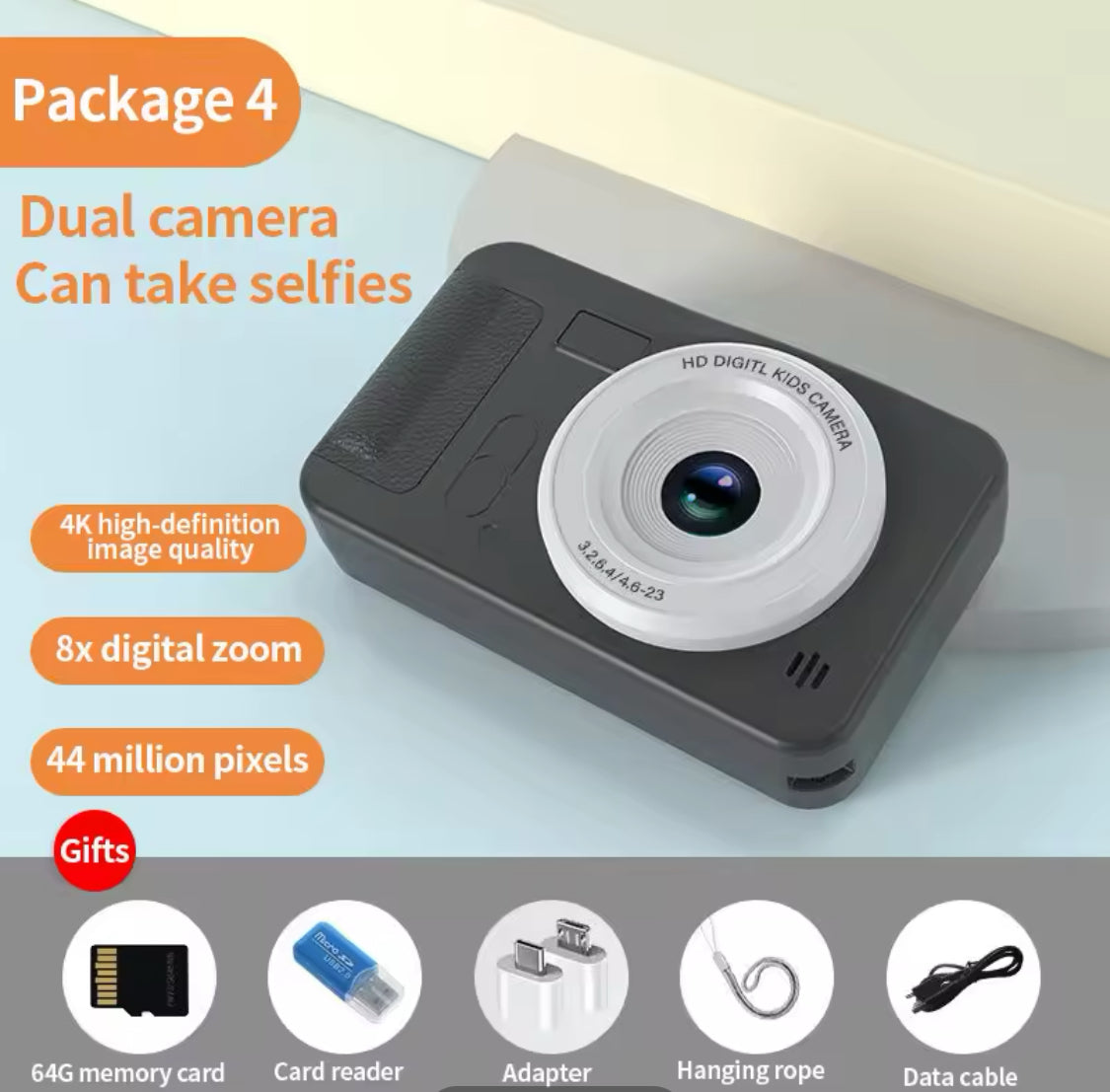 Unisex digital 1080p camera